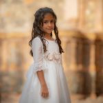 sesión de primera comunión en estudio cerca de Murcia