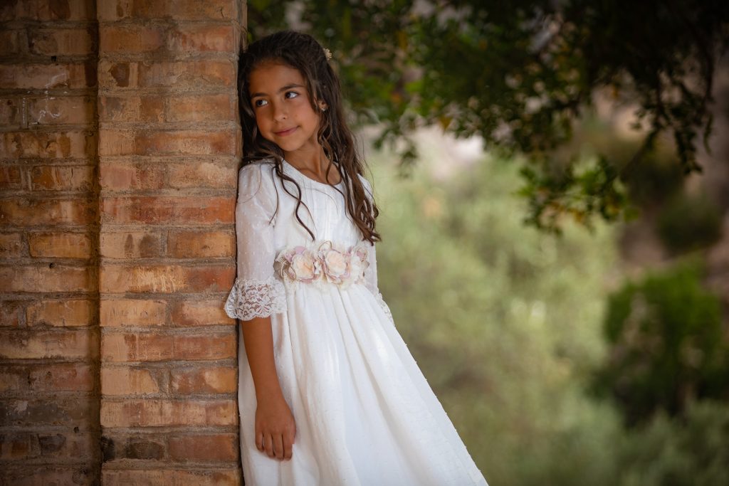 Fotografía de primera comunión en Murcia en estudio profesional DreamPhoto